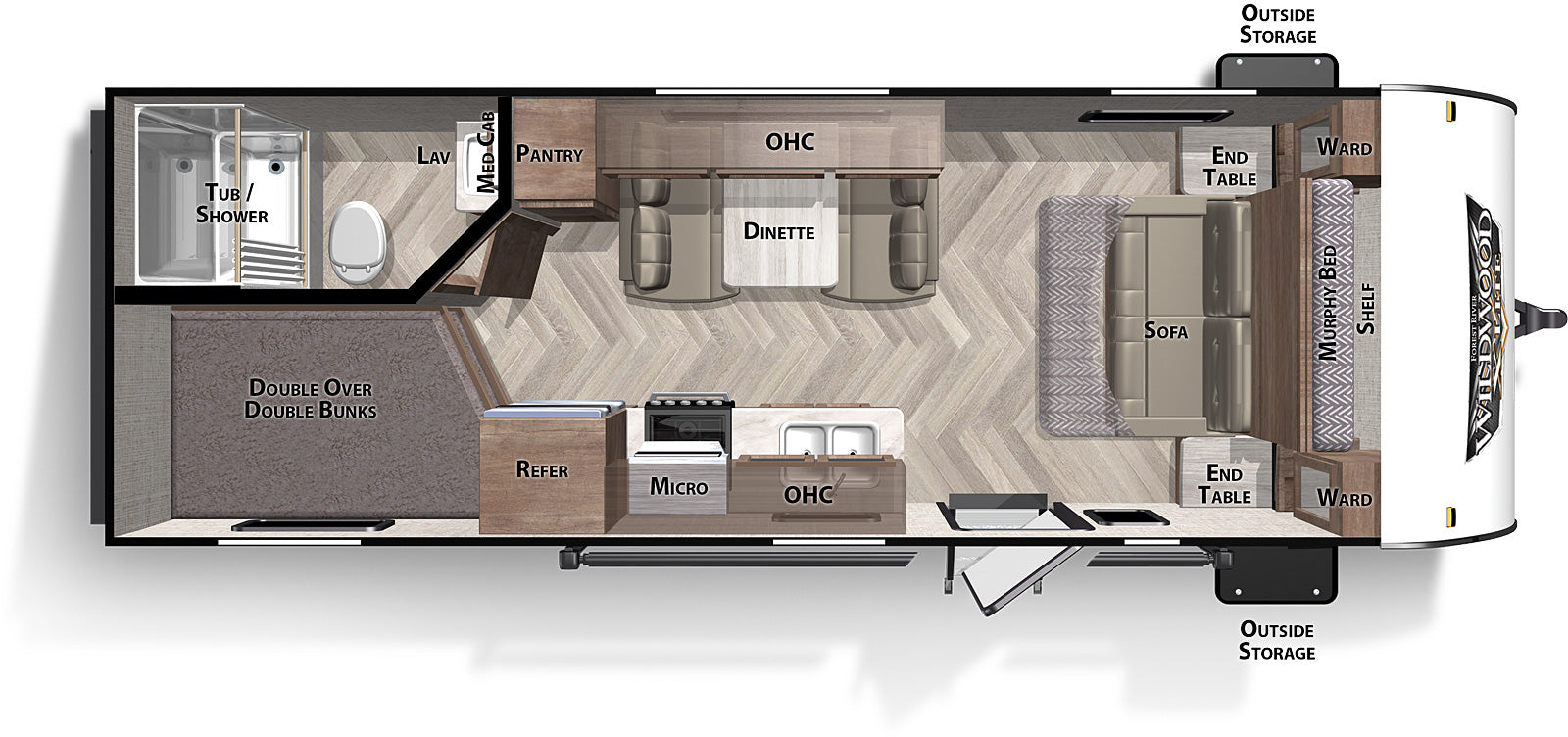 01 -  WildWood X-Lite Travel Trailer